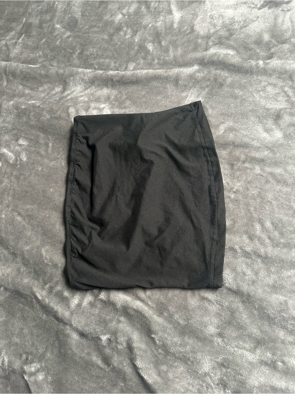 SHEIN Black Mini Skirt - Fitted Stretch Tube Style